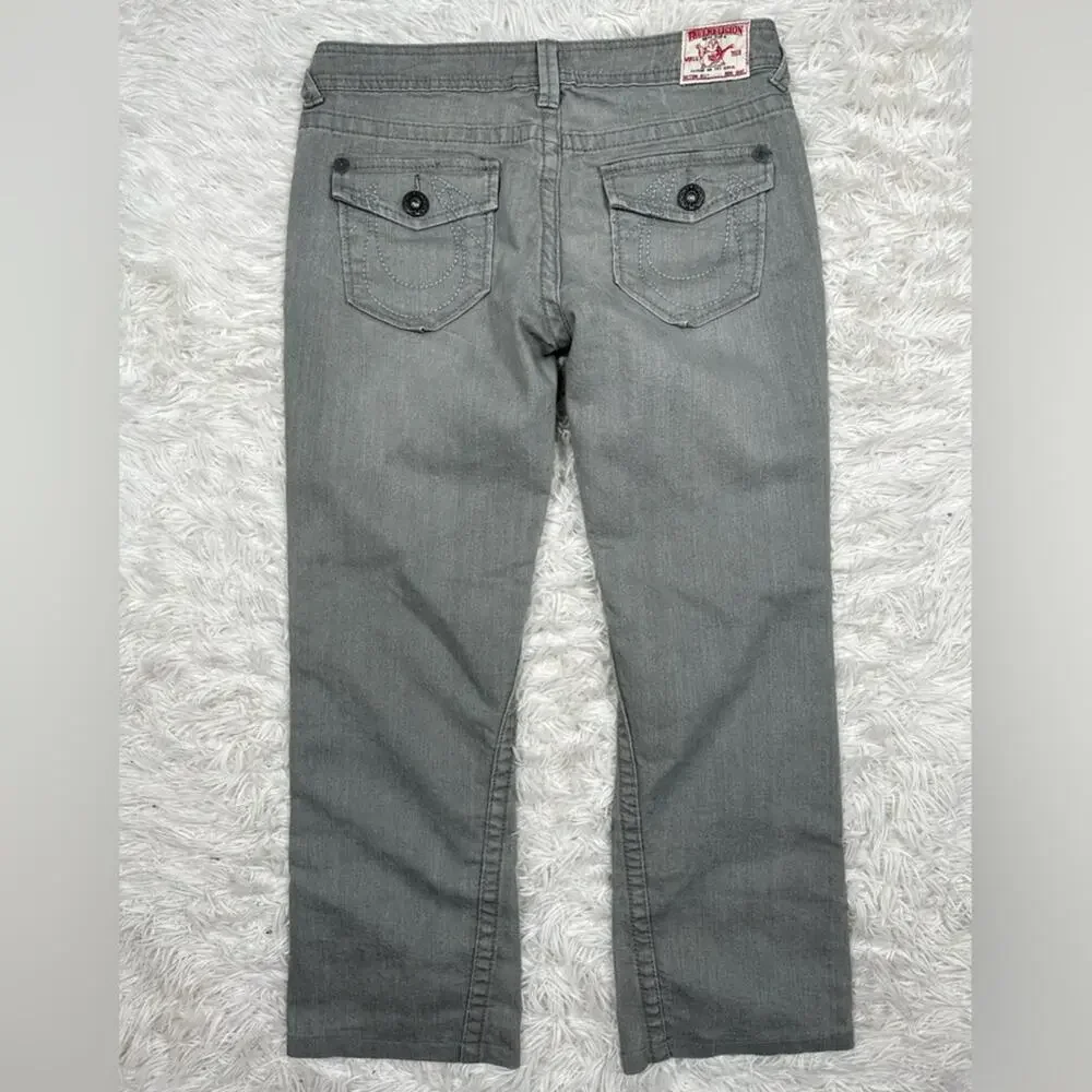True Religion Men’s Billy Bootcut Jeans Size 32x29 - Grey